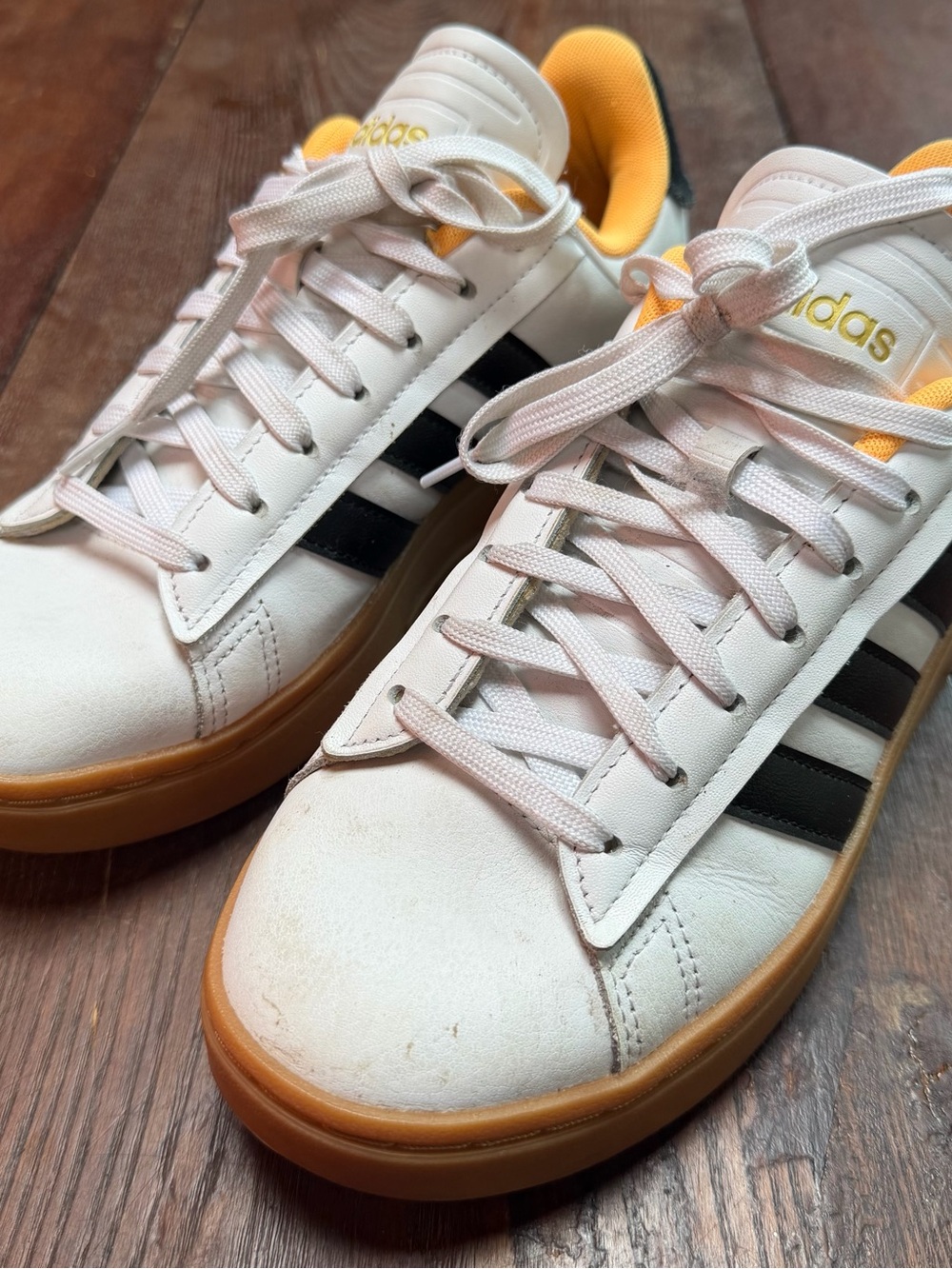 adidas Grand Court Alpha Women’s Sneakers White/Black/Orange GX8165